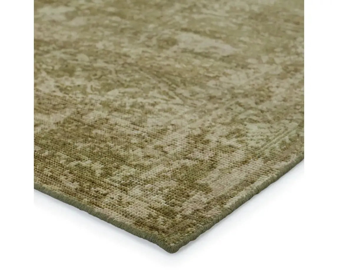 Eden EDE09 Olive Green Rug - Rug & Home