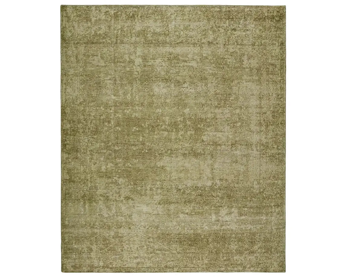 Eden EDE09 Olive Green Rug - Rug & Home