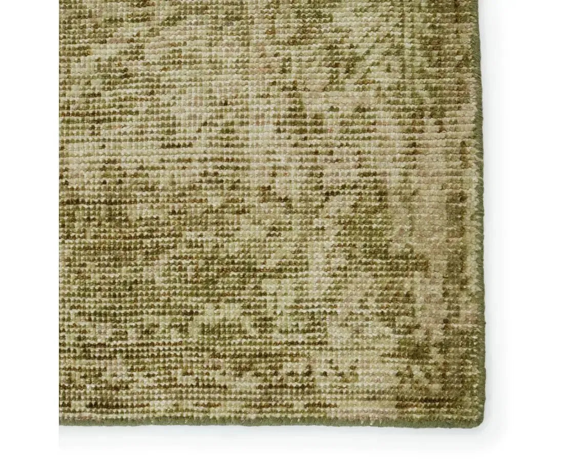 Eden EDE09 Olive Green Rug - Rug & Home