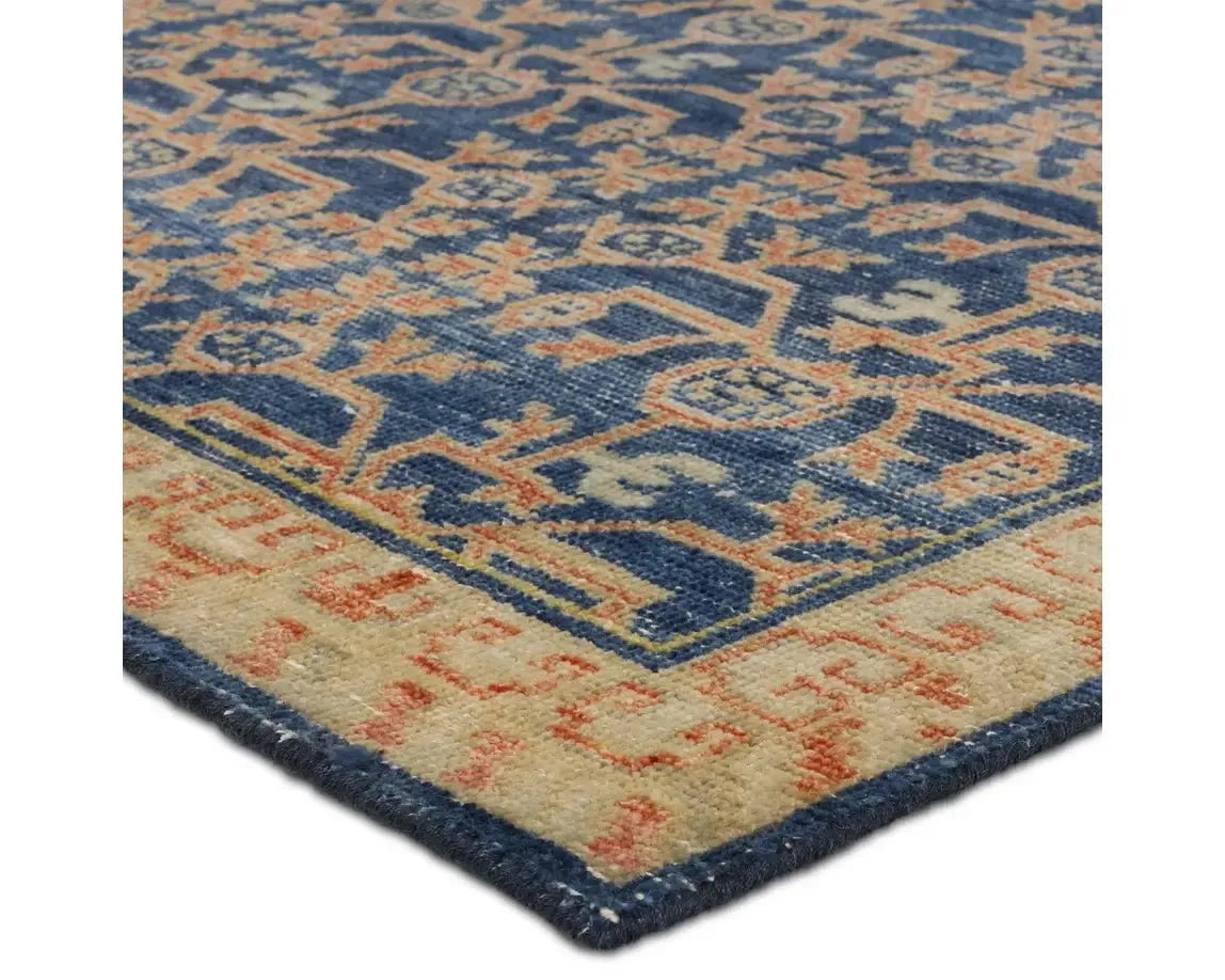 Eden EDE14 Blue Rug - Rug & Home