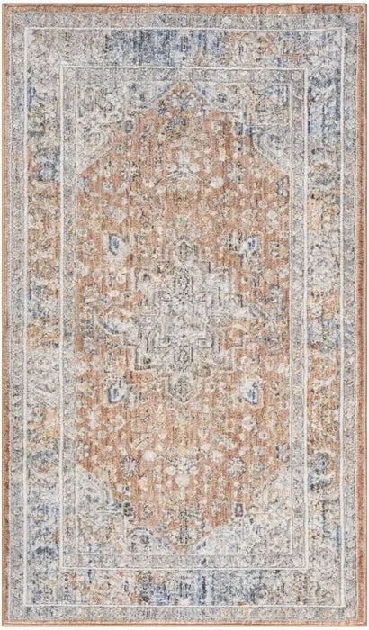 Elegant Heirlooms ELH01 Blue/Multi Area Rug - Rug & Home