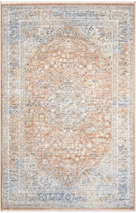 Elegant Heirlooms ELH01 Blue/Multi Area Rug - Rug & Home