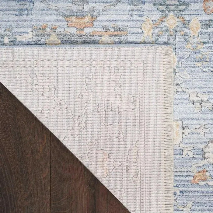 Elegant Heirlooms ELH02 Blue/Ivory Area Rug - Rug & Home