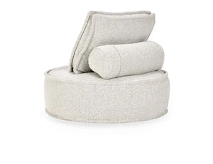 Element Swivel Round Lounge Chair Beige - Rug & Home