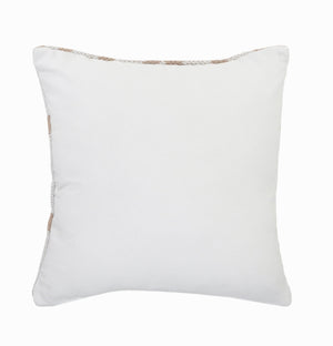 Elemental Lr07550 Hazelnut/White Pillow - Rug & Home