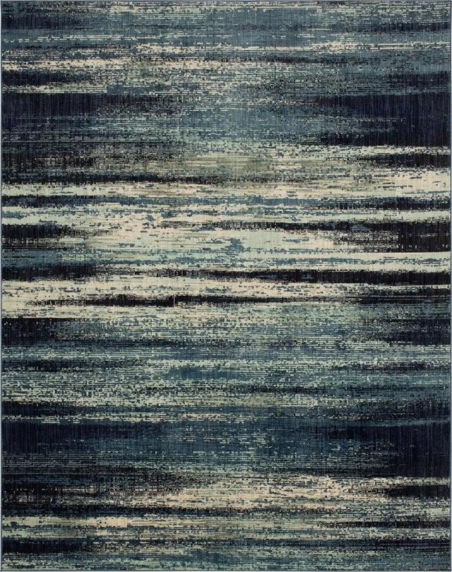 Elements 92507 50102 Geneva Indigo Rug - Rug & Home