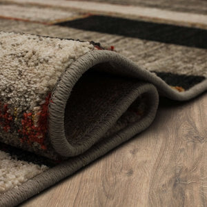 Elements Compose Charcoal 91456 90097 Rug - Rug & Home