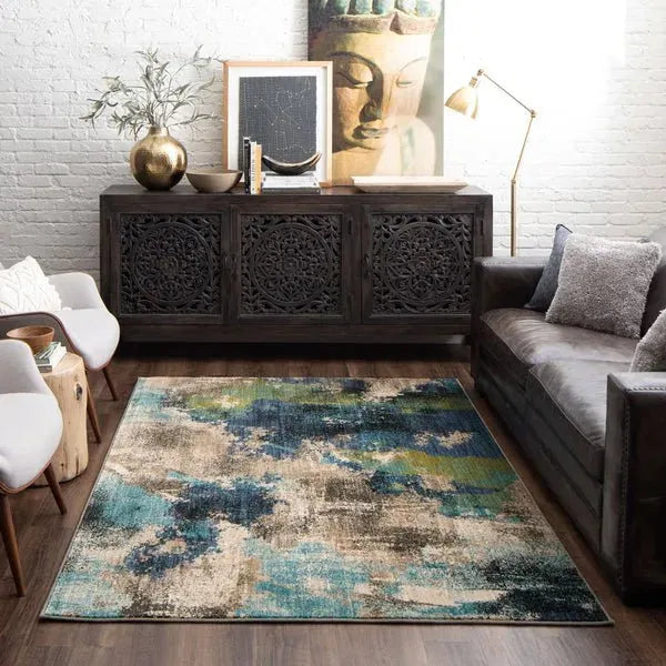 Elements Suffuse Multi 91435 10038 Rug