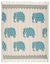 Elephant Crossing LR80138 Throw Blanket - Rug & Home