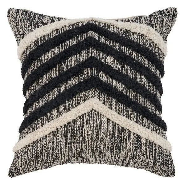 Elevate 07339BKN Black/Natural Pillow - Rug & Home