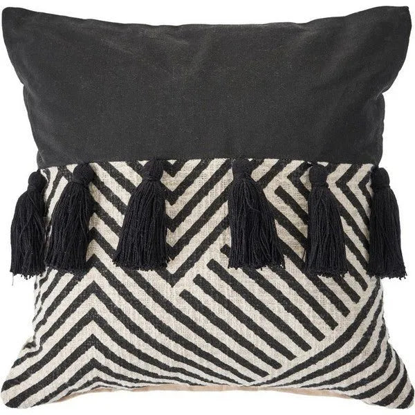 Elevate 07442BLK Black Pillow - Rug & Home