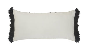Elevate Lr07501 Ivory/Black Pillow - Rug & Home