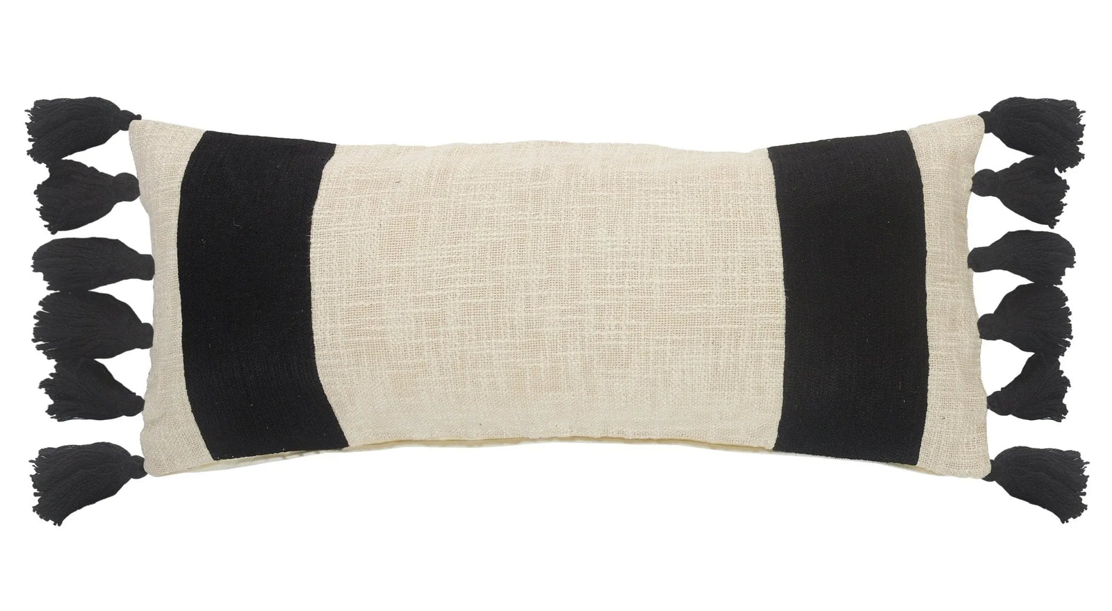 Elevate Lr07503 Ivory/Black Pillow - Rug & Home