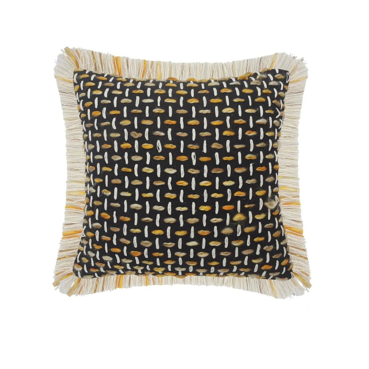 Elevate Lr07599 Black/Gold Pillow