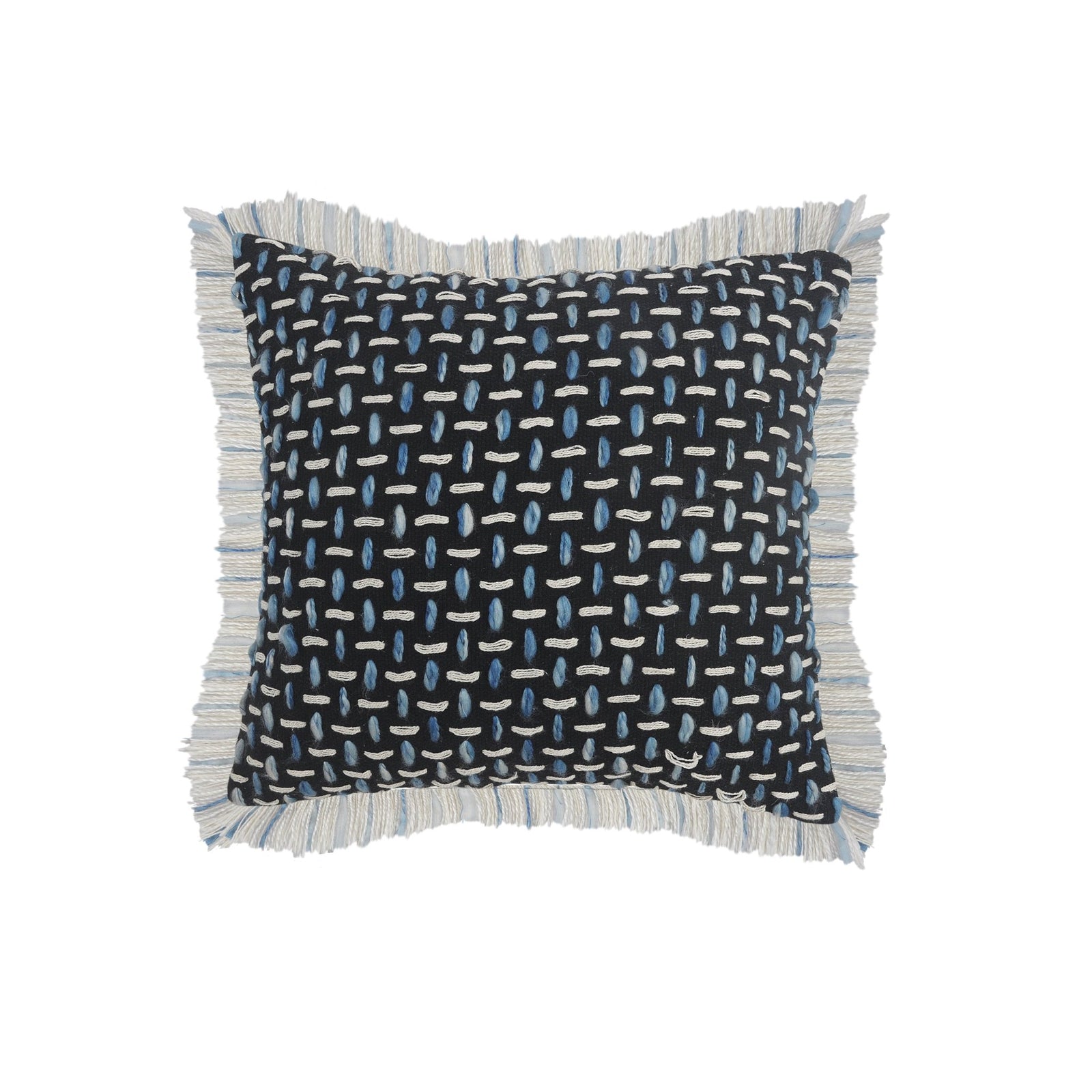 Elevate Lr07600 Black/Blue Pillow - Rug & Home