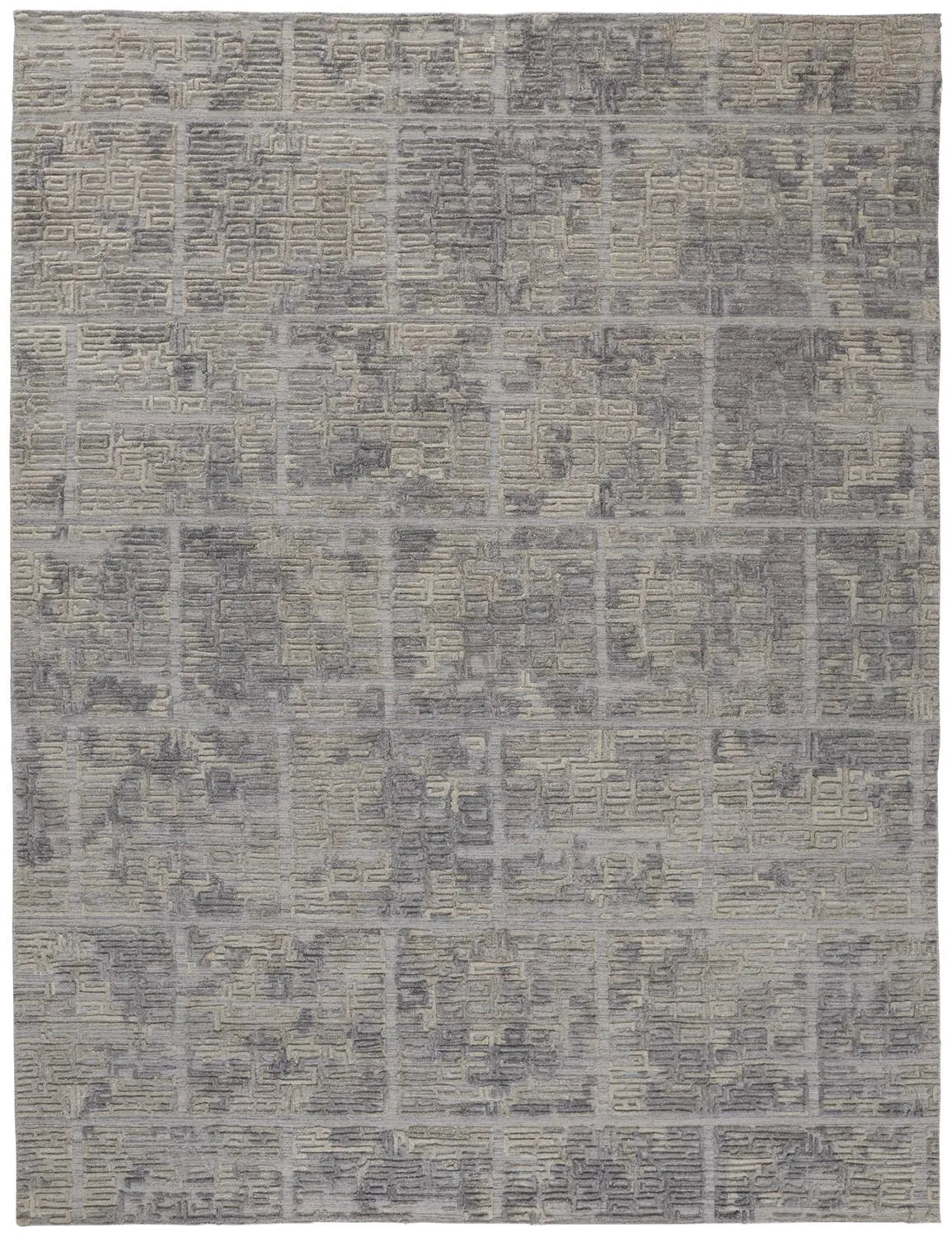 Elias 6590F Gray/Ivory Rug - Rug & Home