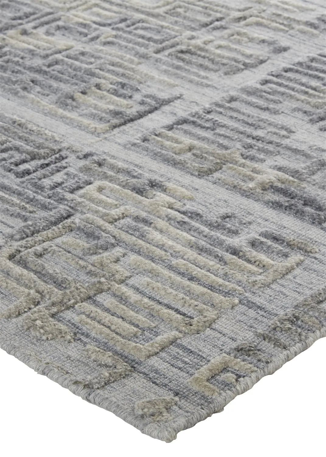 Elias 6590F Gray/Ivory Rug - Rug & Home