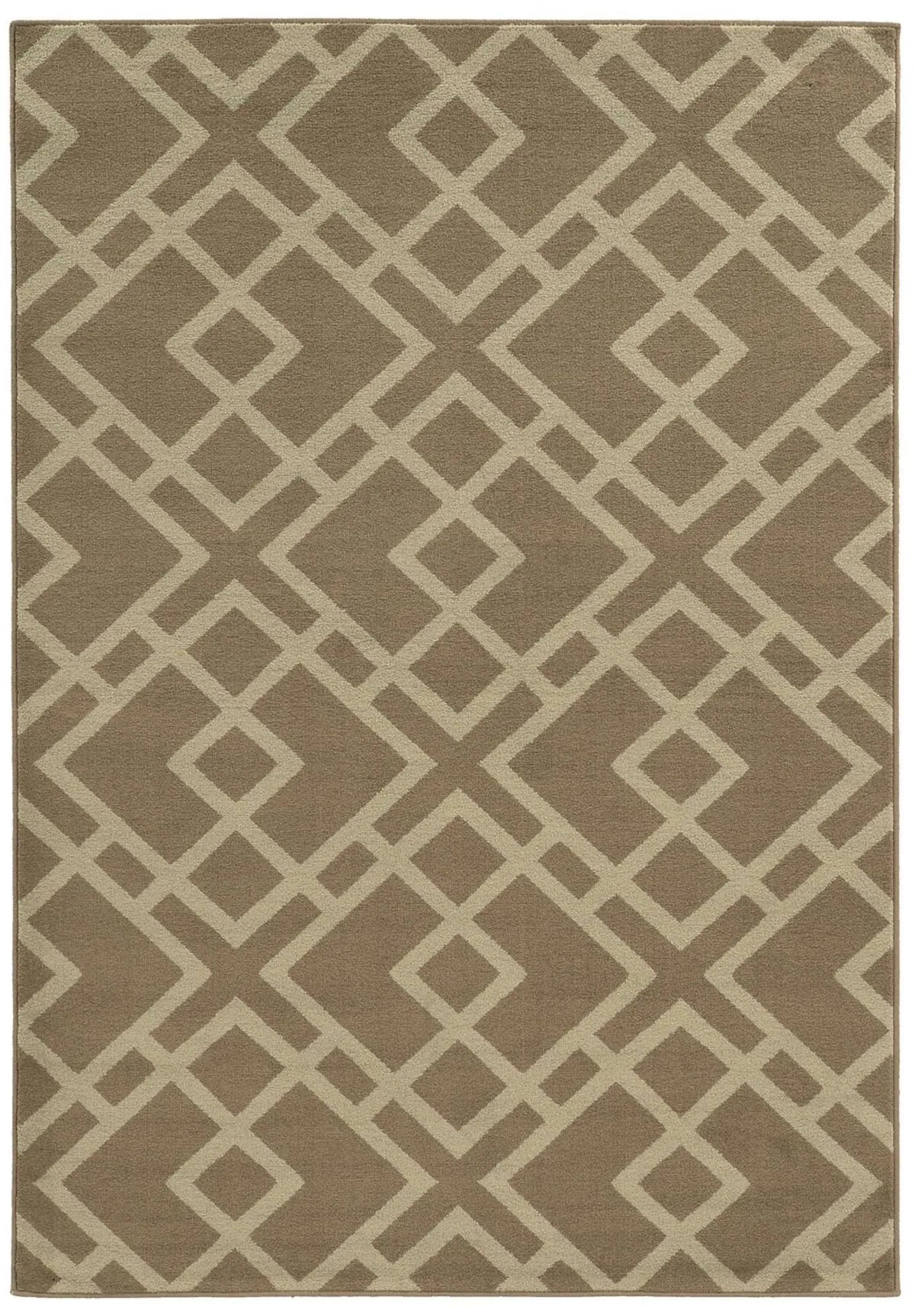 Ella 3685G Stone / Beige Rug - Rug & Home