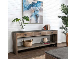 Ellen 3Dwr Console Table - Rug & Home