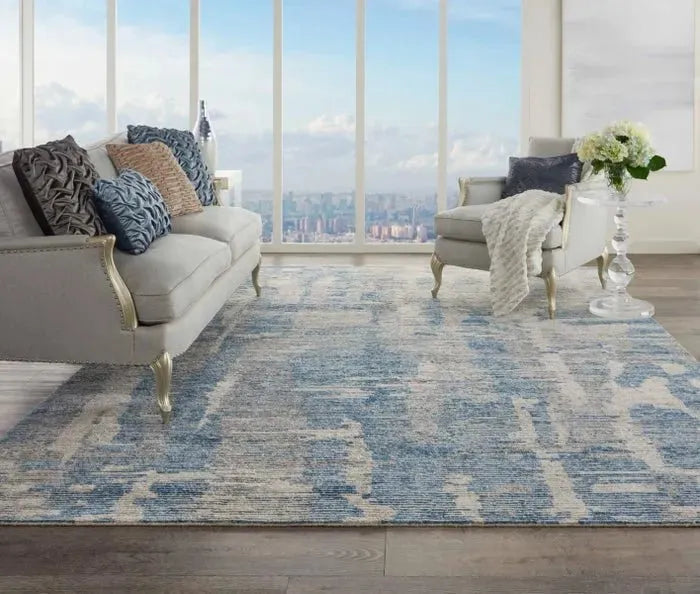 Ellora ELL01 Blue Rug