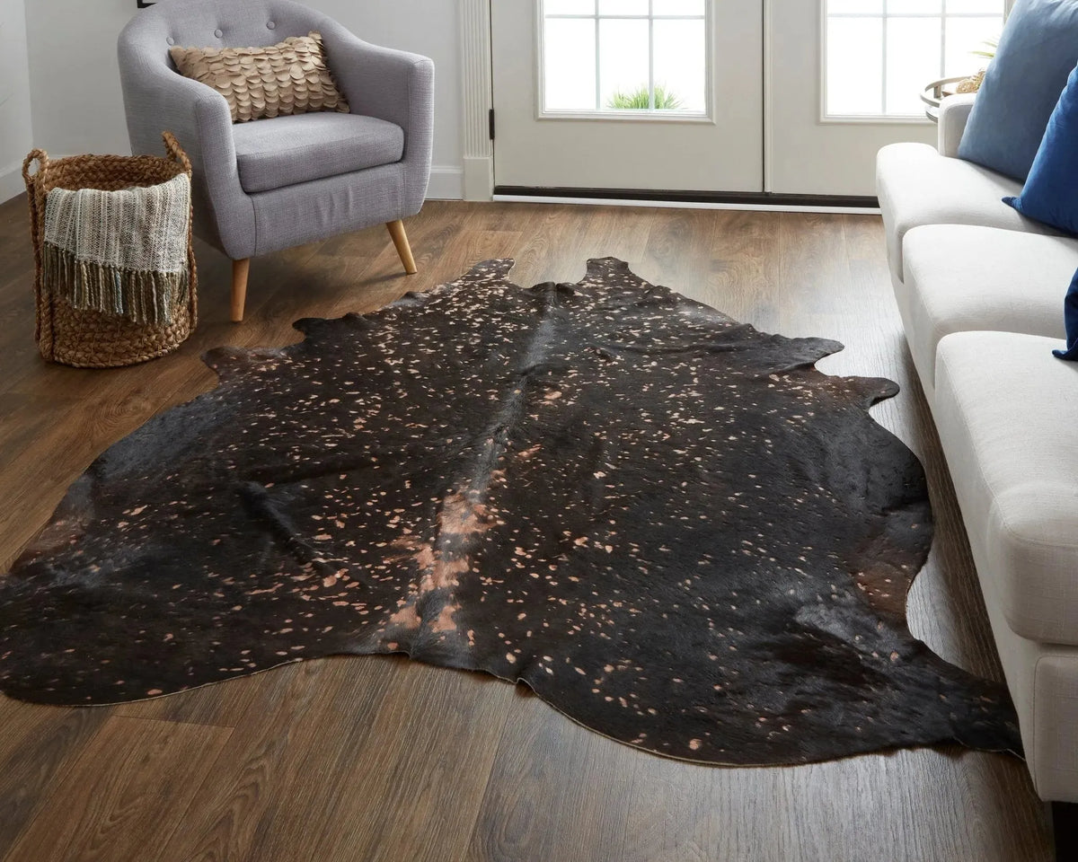 Ellyse ELLRAIND Brown Rug