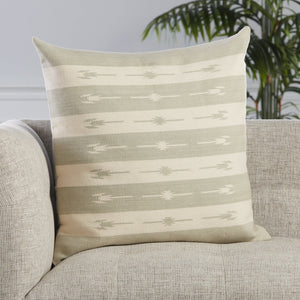 Emani Emn01 Vanda Light Gray/Cream Pillow - Rug & Home