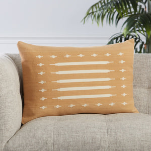 Emani Emn06 Ikenna Light Tan/Cream Pillow - Rug & Home