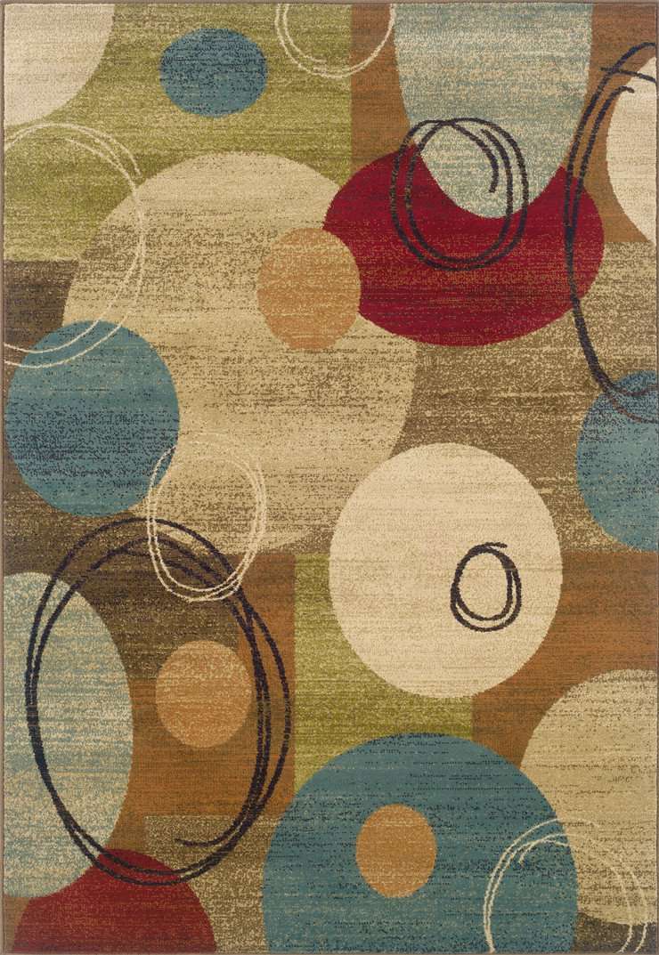 Emerson 2279A Gold/ Brown Rug - Rug & Home