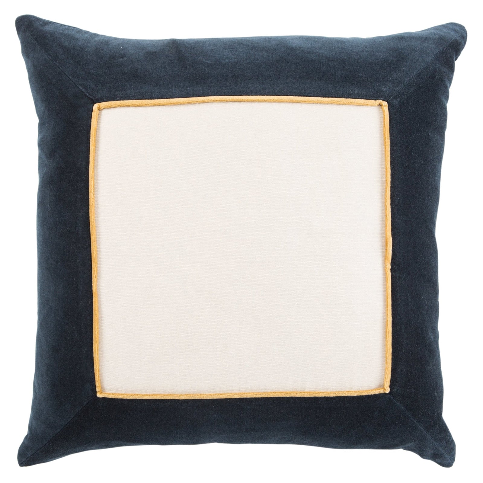 Emerson Ems04 Hendrix Navy Cream Pillow - Rug & Home