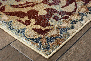 Empire 21J Gold/ Red Rug - Rug & Home
