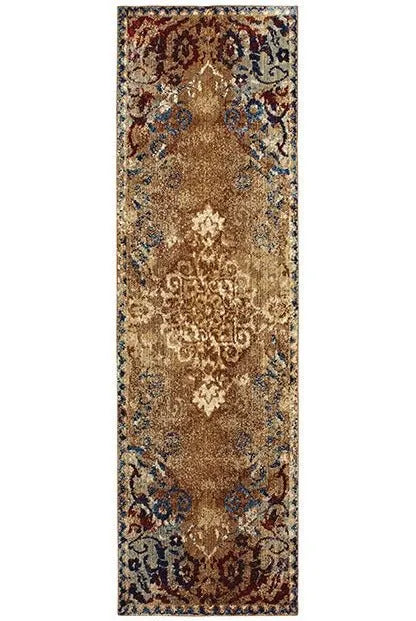 Empire 21J Gold/ Red Rug - Rug & Home