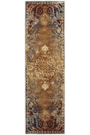 Empire 21J Gold/ Red Rug - Rug & Home