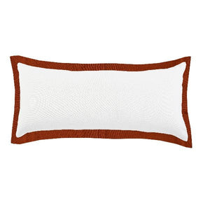Empire Lr07726 White/Cinnamon Pillow - Rug & Home