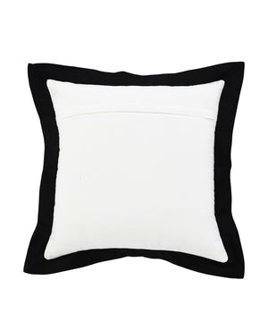 Empire Lr07729 White/Black Pillow - Rug & Home