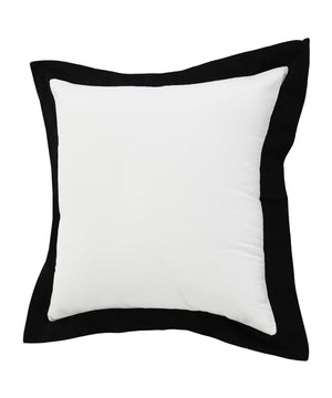 Empire Lr07729 White/Black Pillow - Rug & Home