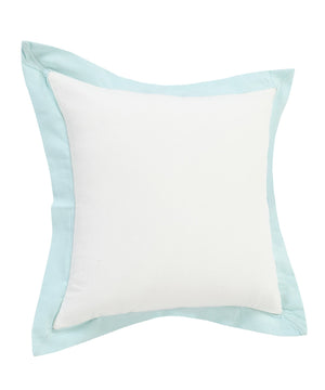 Empire Lr07730 White/Icy Blue Pillow - Rug & Home