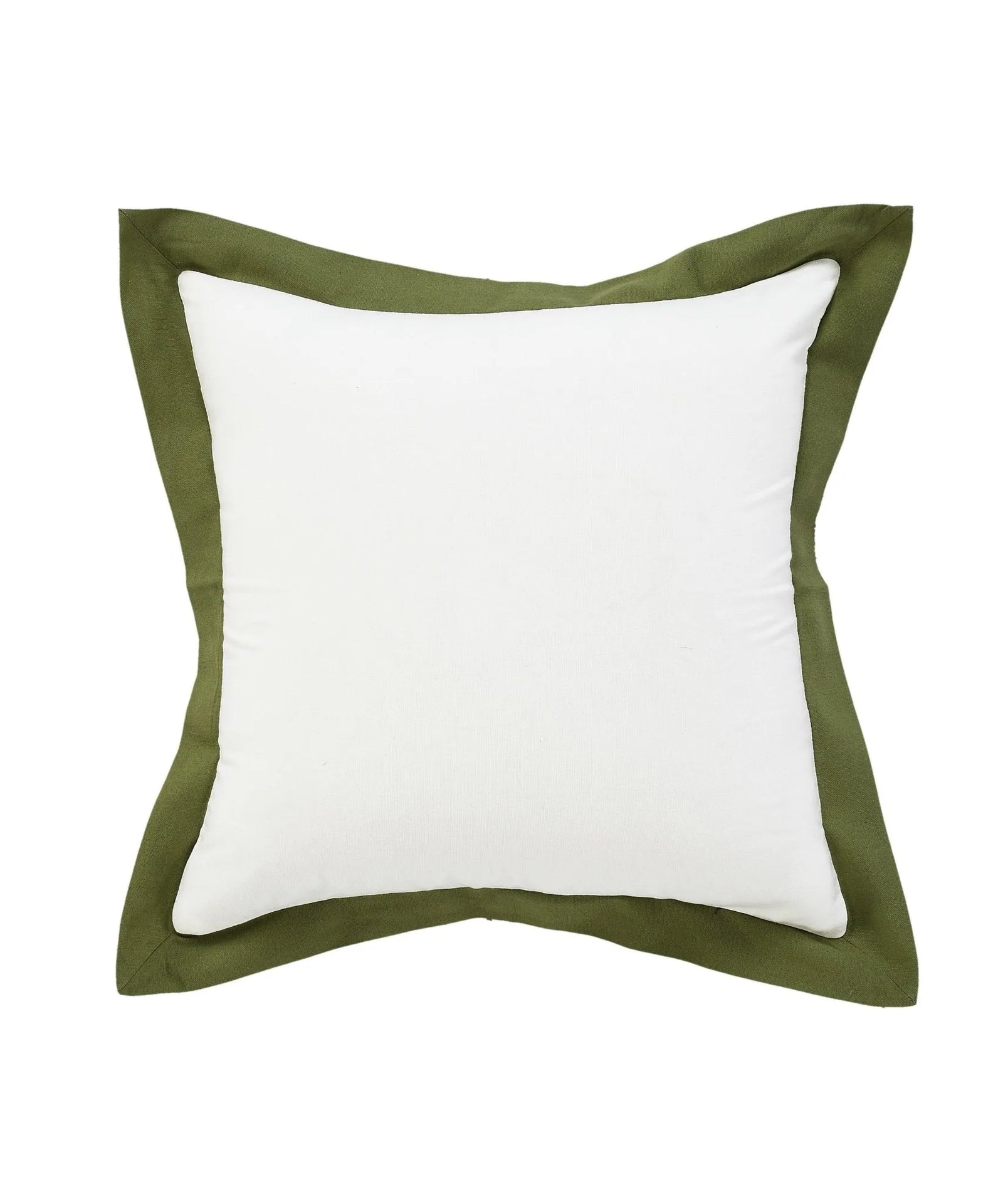 Empire Lr07731 White/Green Pillow - Rug & Home