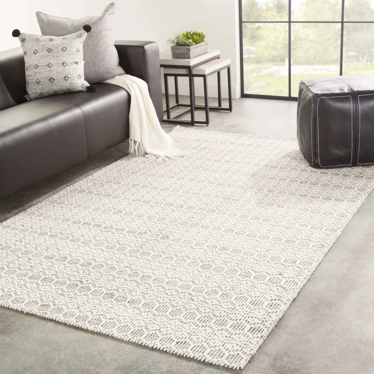 Enclave ENC01 Calliope Whisper White/Ghost Gray Rug