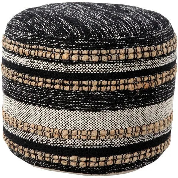 Enigma 34043BLK Black Pouf