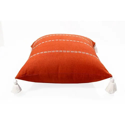Estate 07934CKW Cinnamon/Stick White Pillow