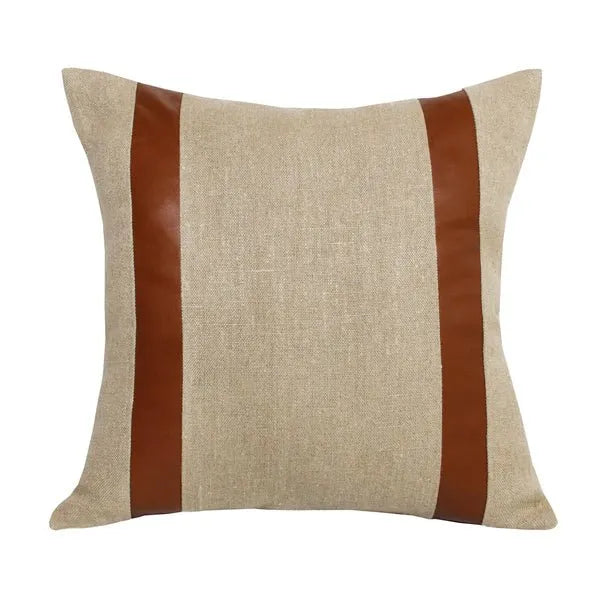 Estate 08155NTV Natural/Ivory Pillow - Rug & Home