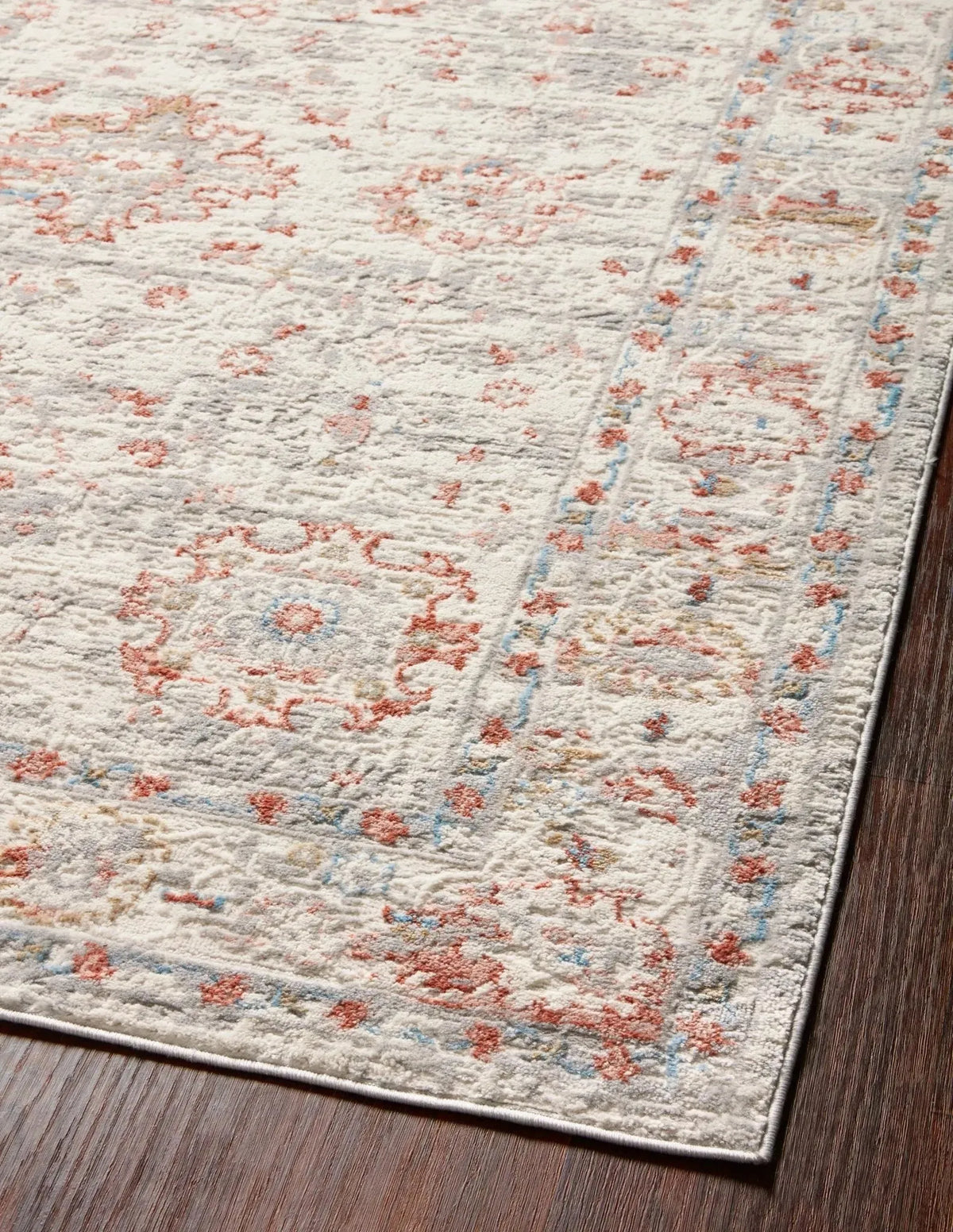 Estelle Est-01 Ivory/Rust Rug