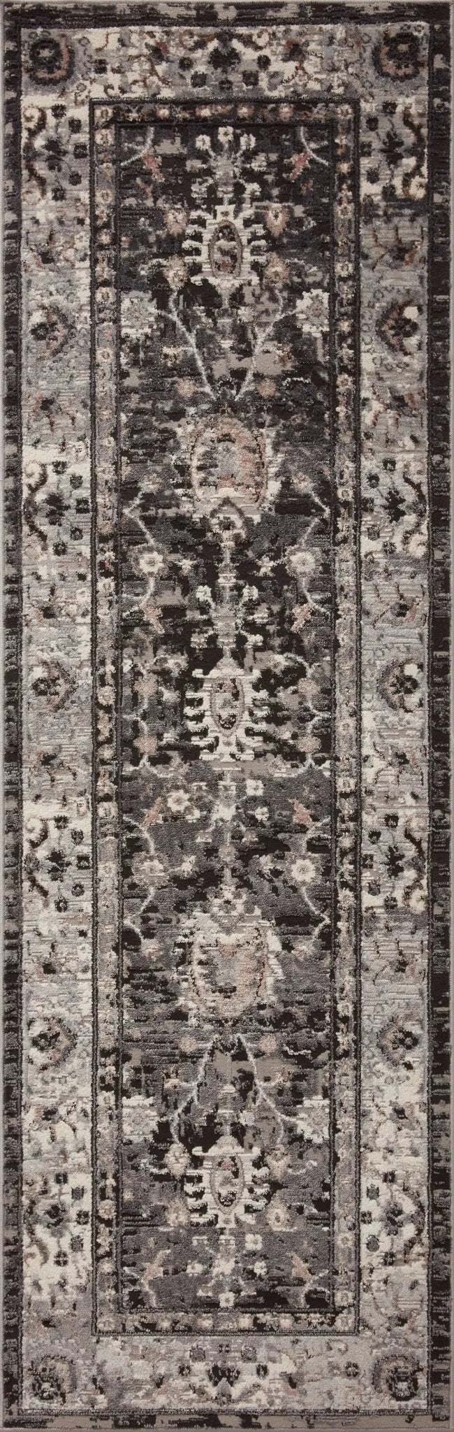 Estelle Est-02 Charcoal/Grey Rug - Rug & Home