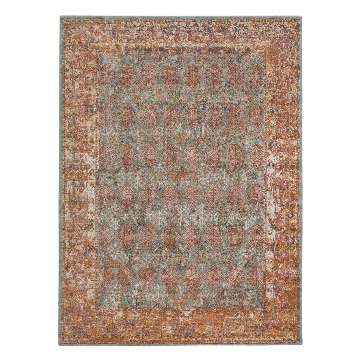 Eternal ETE-15 Teal Rug - Rug & Home