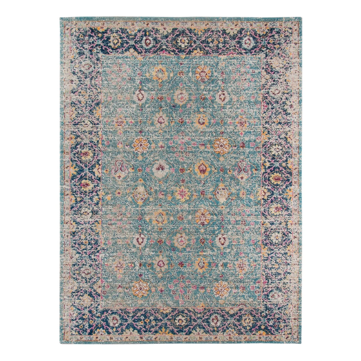 Eternal ETE-28 Turquoise Rug - Rug & Home