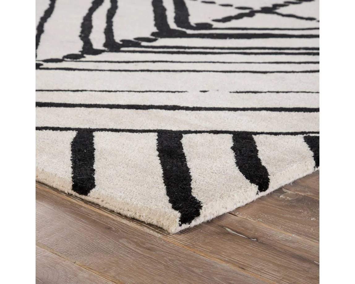 Etho by Nikki Chu ENK10 Gemma Turtledove / Jet Black Rug