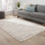 Etho by Nikki Chu ENK11 Avondale Parchment / Chateau Gray Rug - Rug & Home