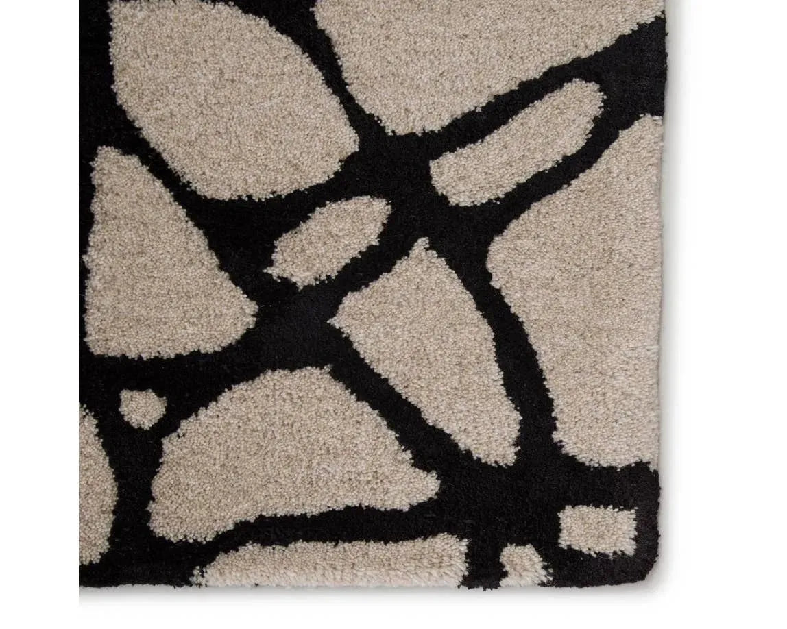 Etho by Nikki Chu ENK12 Chandler Birch / Jet Black Rug
