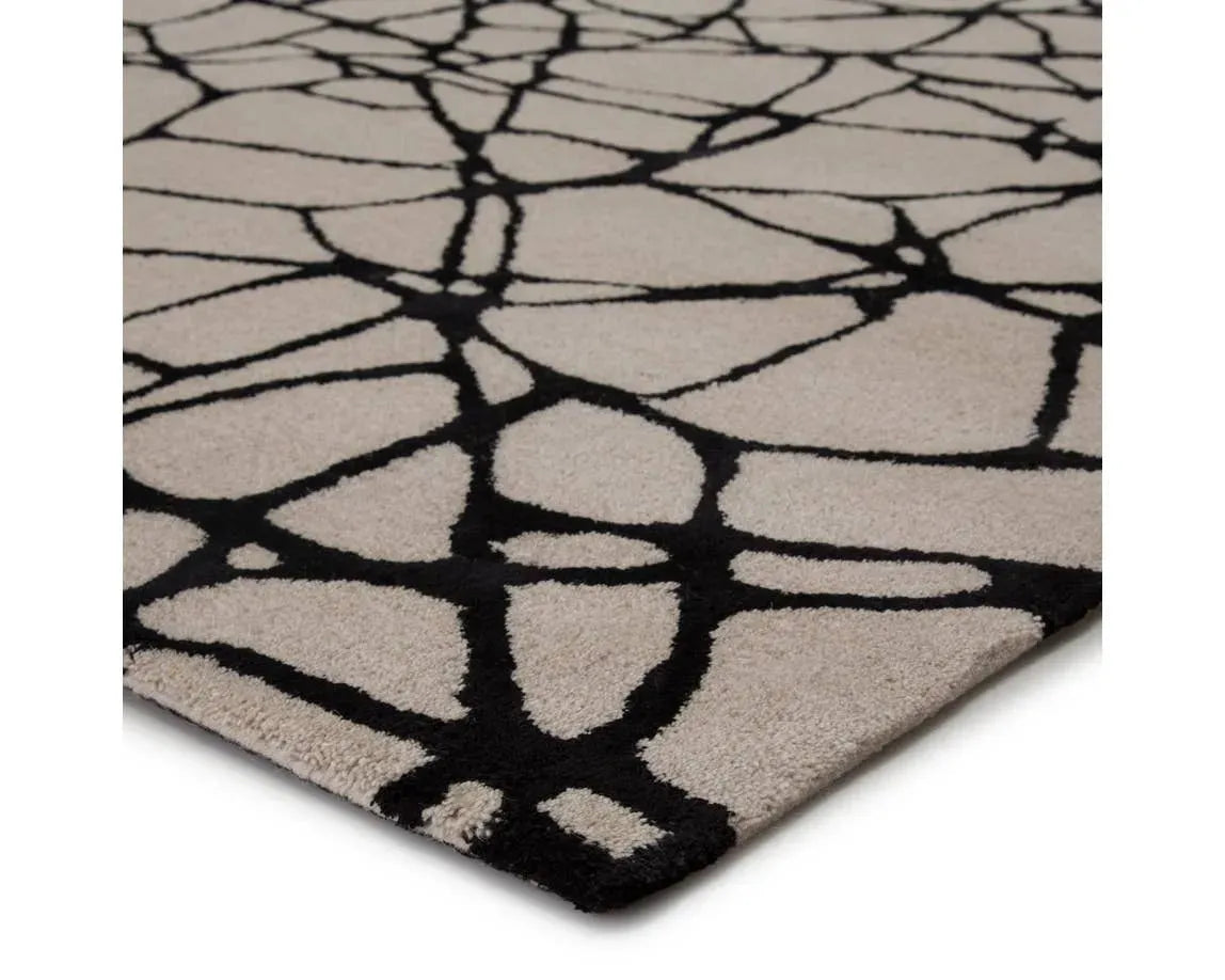 Etho by Nikki Chu ENK12 Chandler Birch / Jet Black Rug