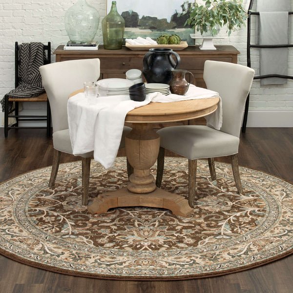 Euphoria Newbridge Brown 90262 80062 Rug - Rug & Home